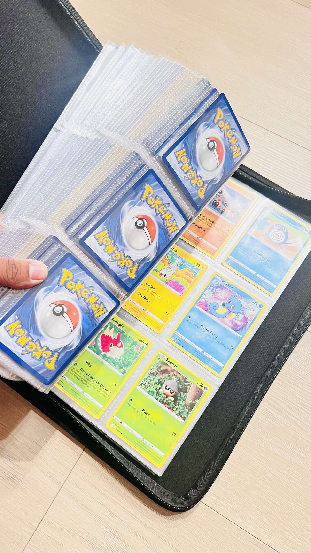 Binder of Assorted Pokemon Cards - Authentic Pokemon Cards! image indicator(8)