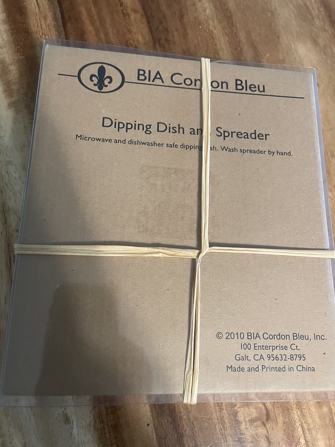 Dipping dish and spreader brand new image indicator(2)
