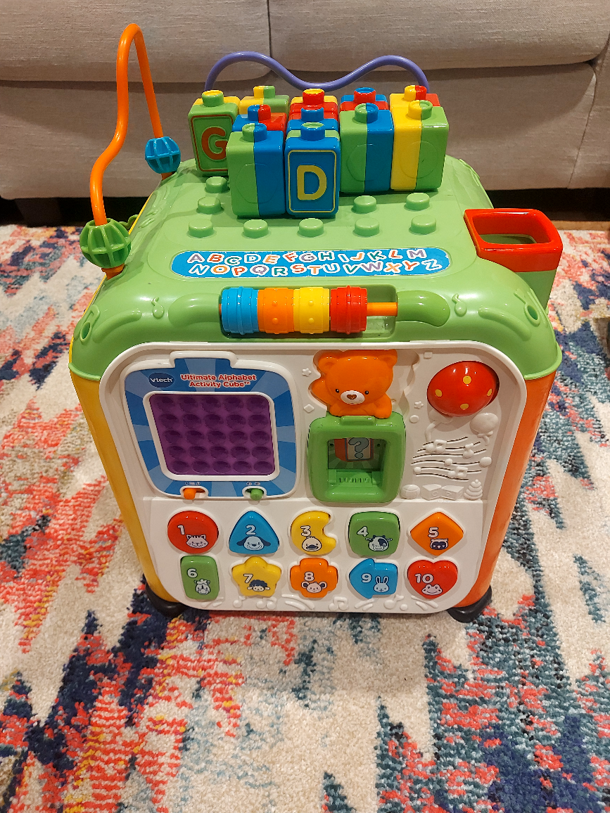 Vtech ultimate alphabet activity cube