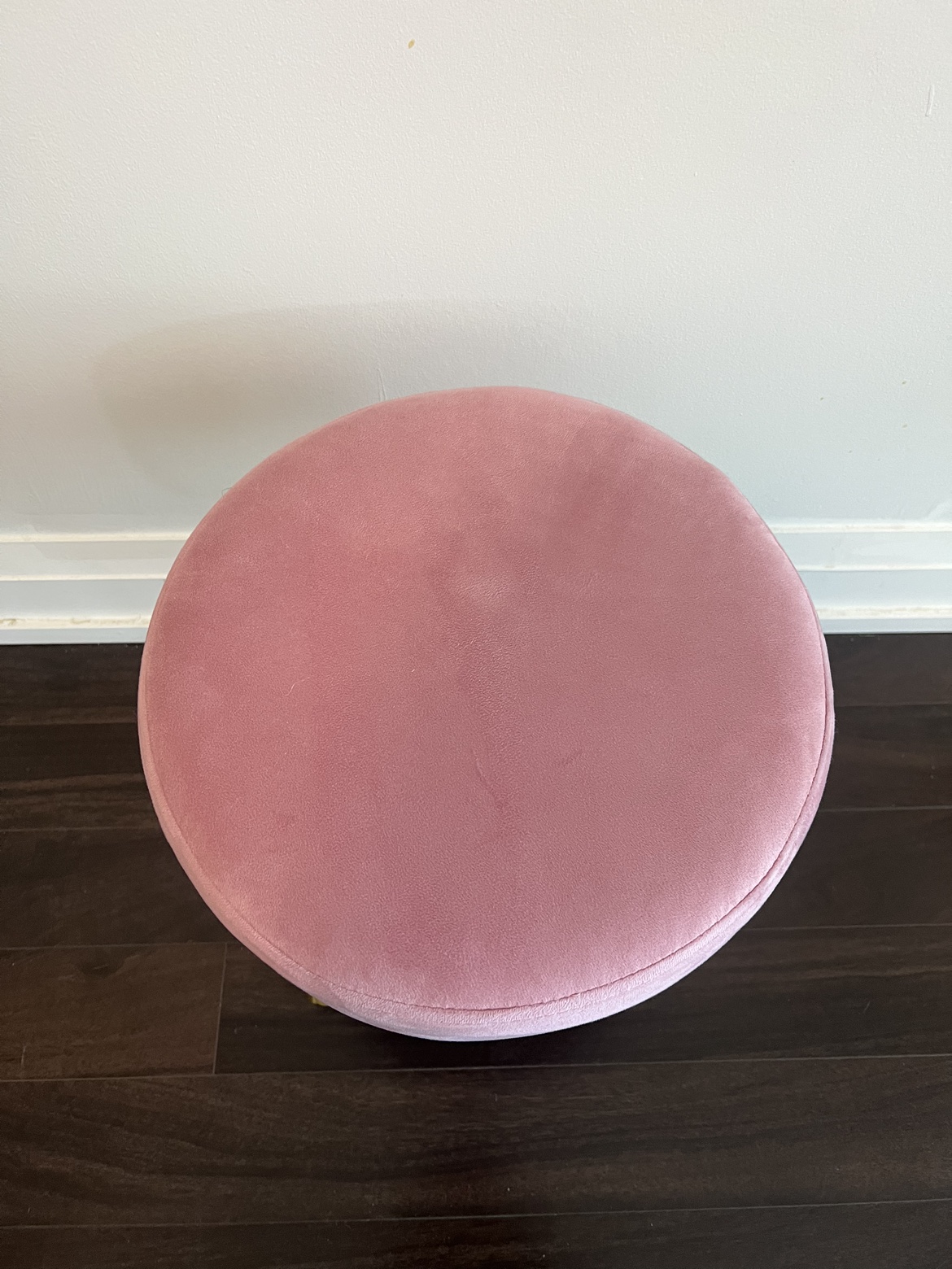 Pink round chair - photo 2