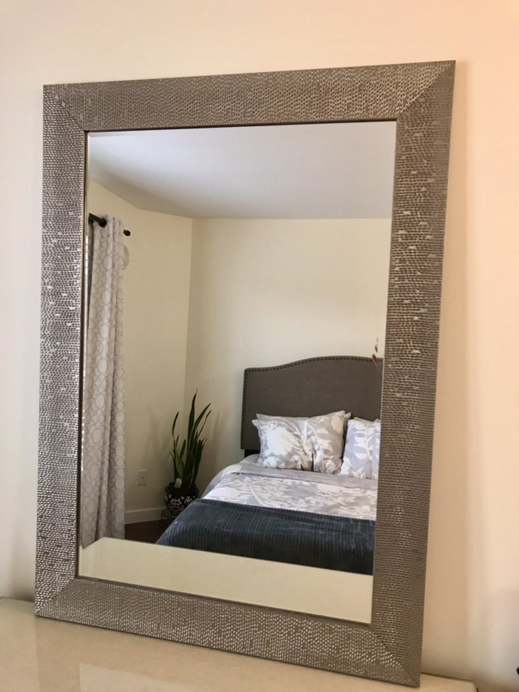 Mirror Brushed Nickel Frame - photo 3