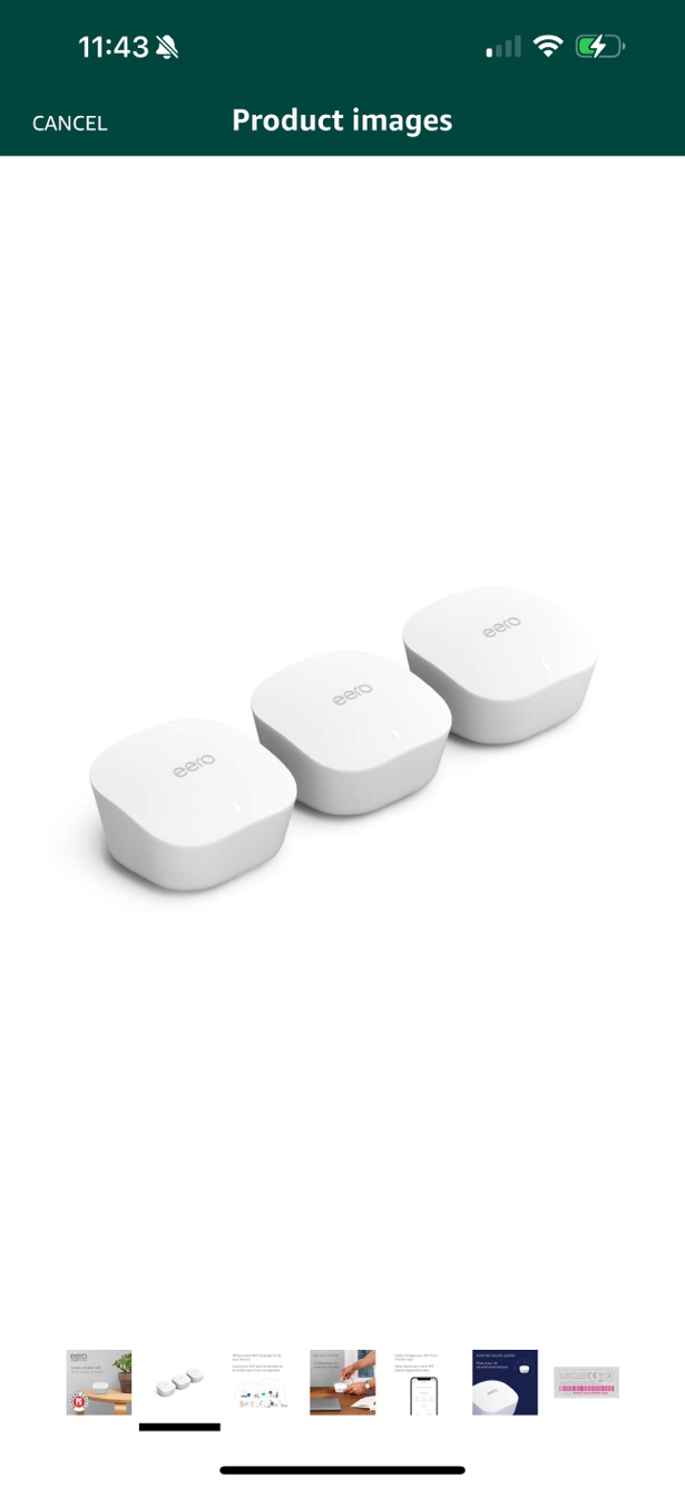 Amazon Eero Mesh Wi-Fi System Router - photo 2