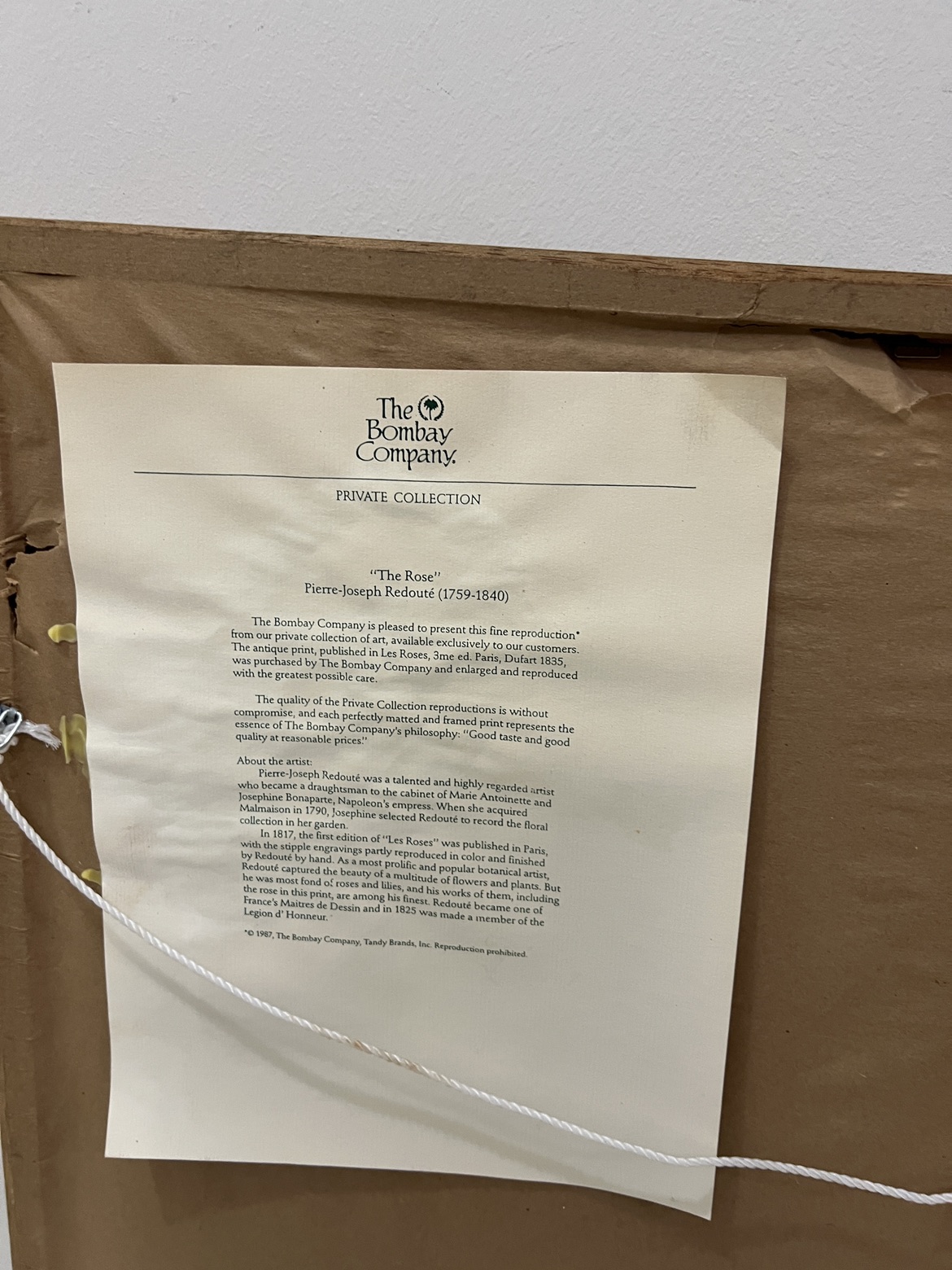 Framed Rose Wall Art image indicator(4)