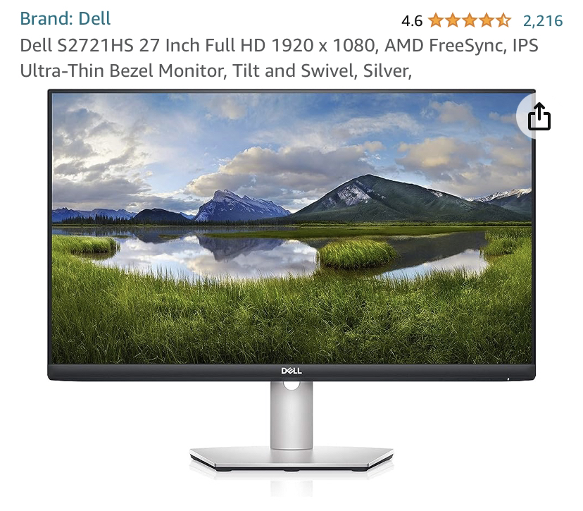 Dell 27 monitor