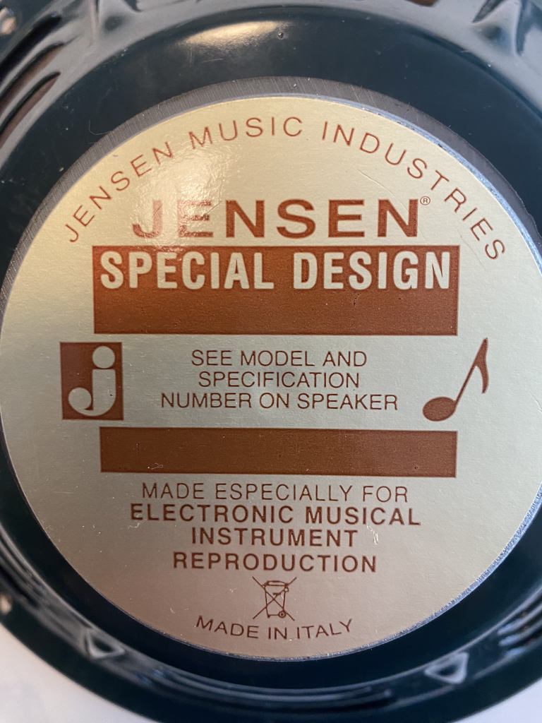 Jensen C10R guitar speaker - photo 4