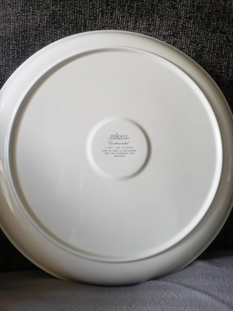 Mikasa Silk Flowers Serving Plate - photo 2
