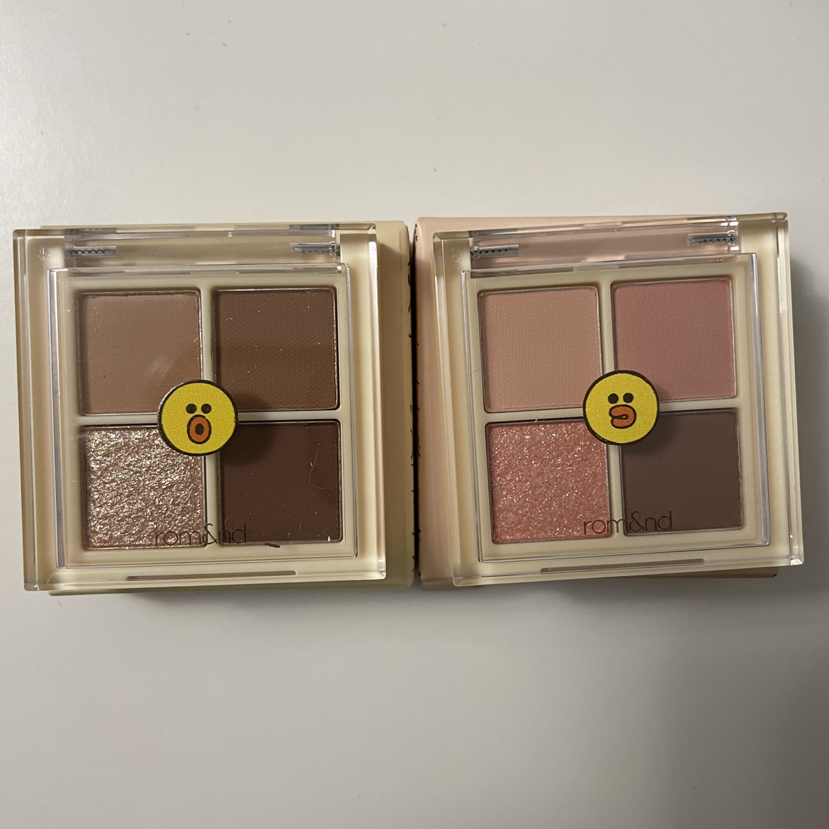 Korean cosmetic Rom&d eyeshadow mini 2ea thumbnail