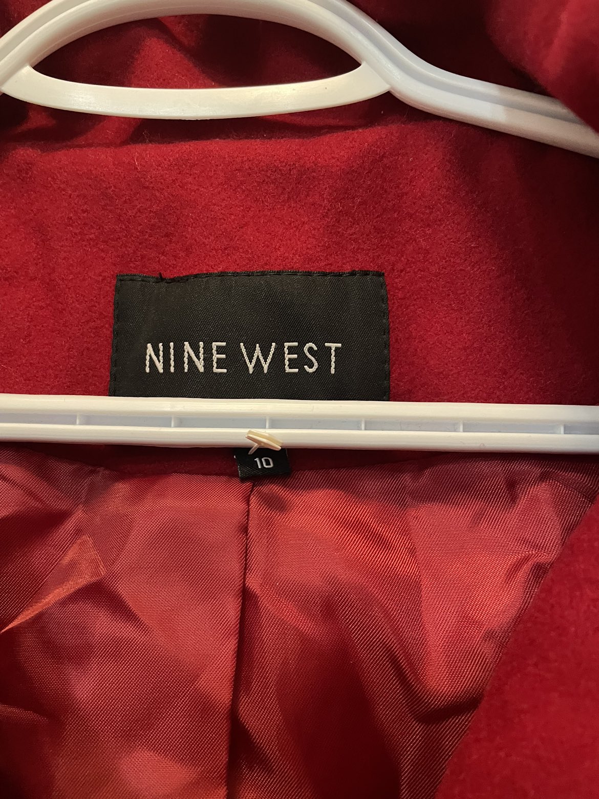 Red Wool Coat - photo 2