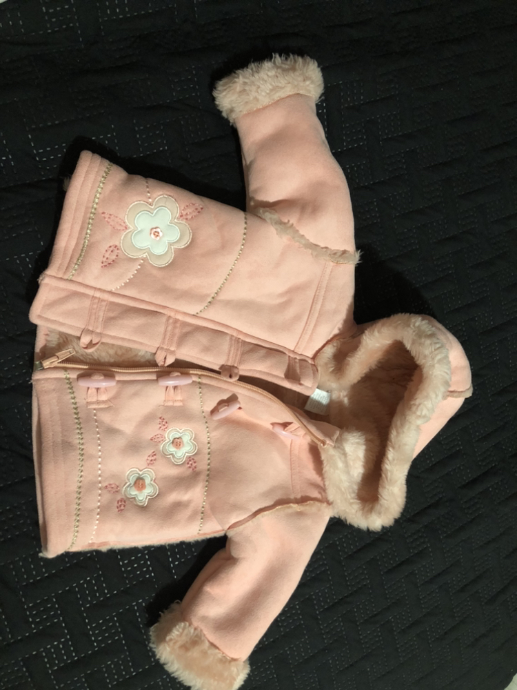 3-6 month girl coat