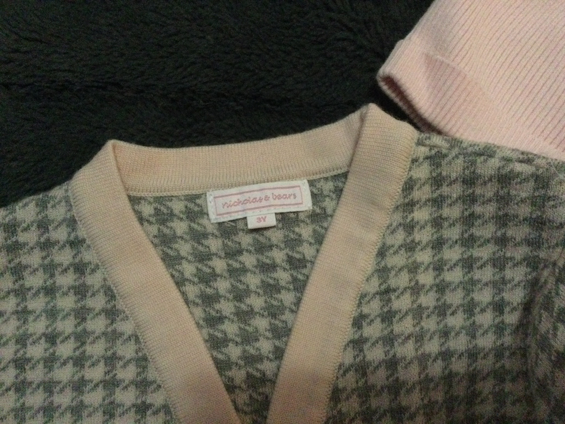 3 pieces brand new pink suit with dust bag image indicator(2)