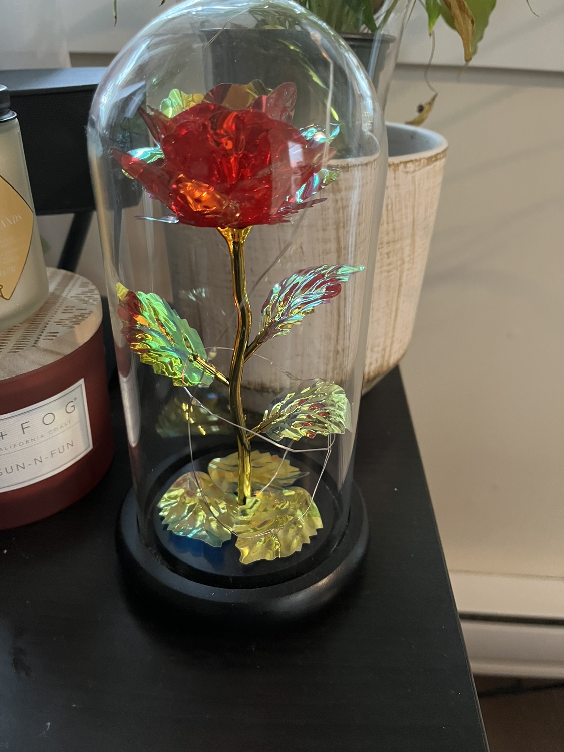 ❄️rose pedestal display