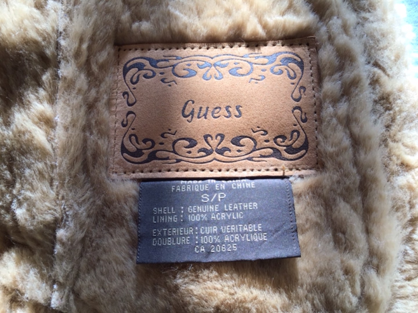 Vintage Guess Suede Leather Jacket image indicator(5)