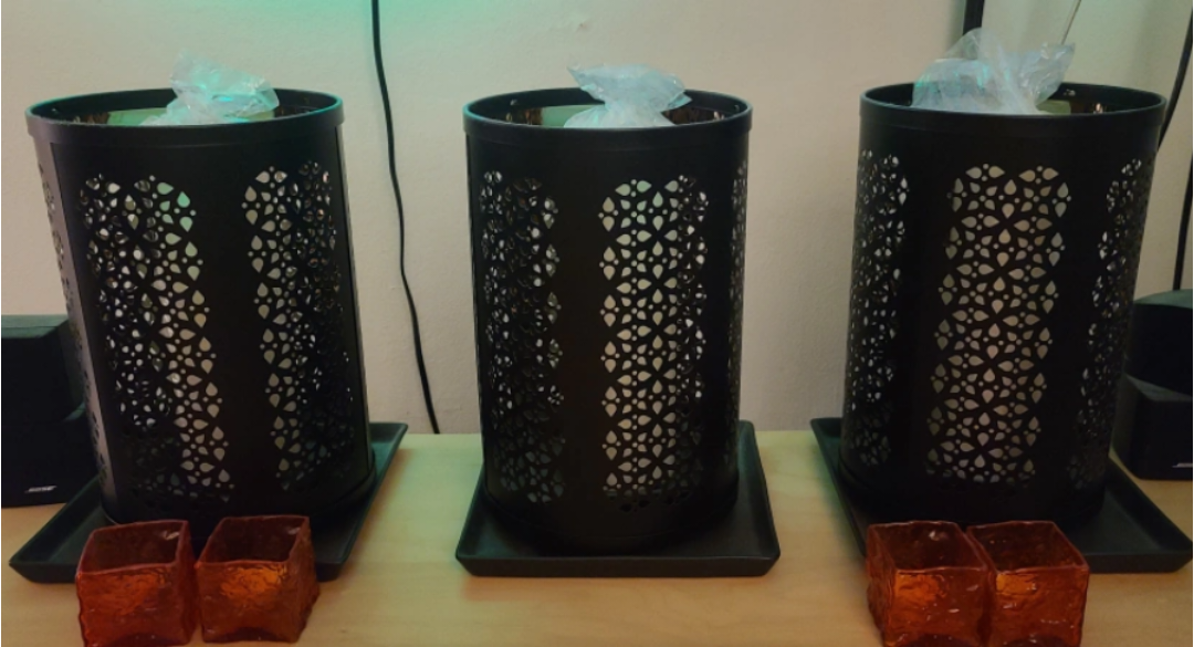 3 Candle Lanterns