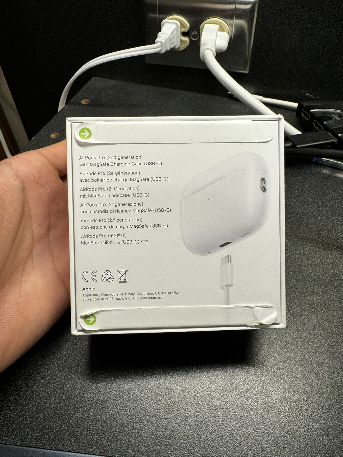 Brand New AirPods Pro 2nd generation with USB-C charger - photo 2