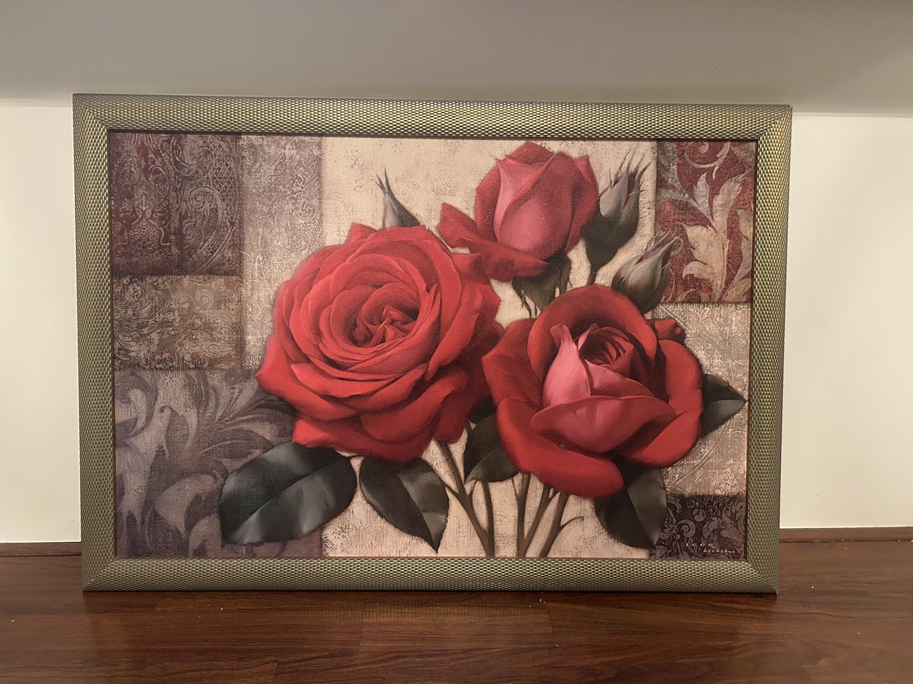 Antic Rose Painting