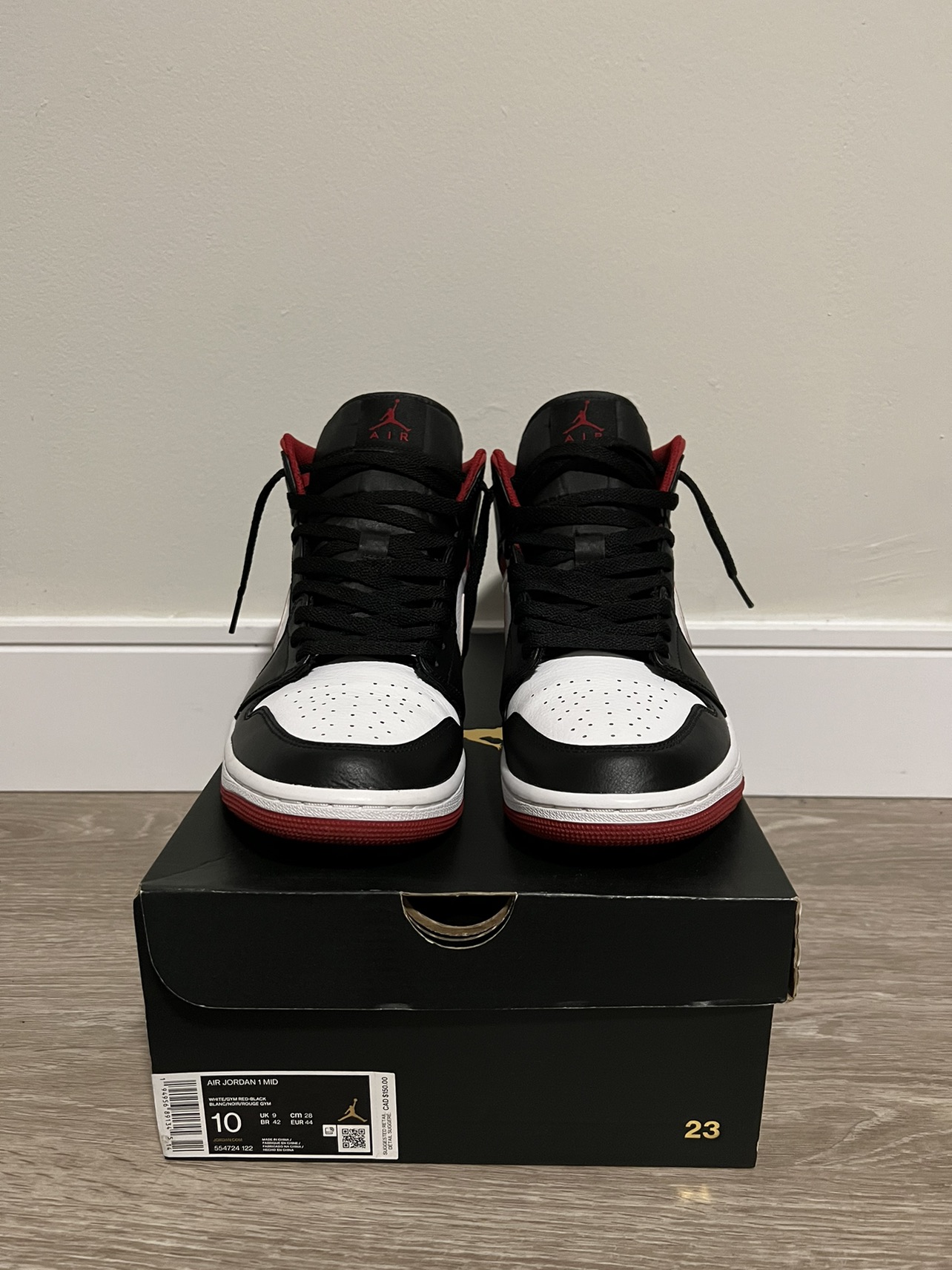 Jordan 1 Mid Gym red thumbnail