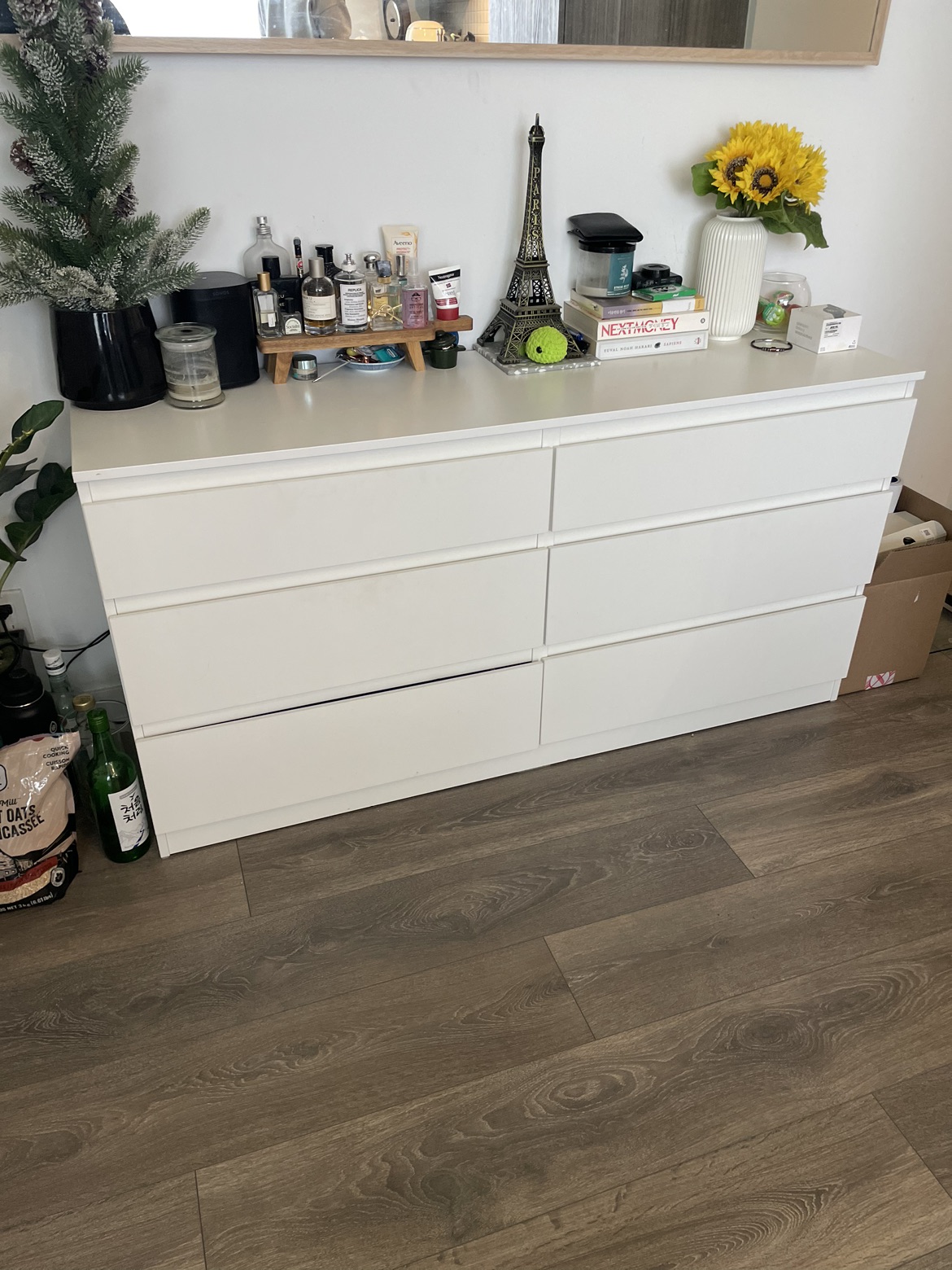 Ikea white dresser
