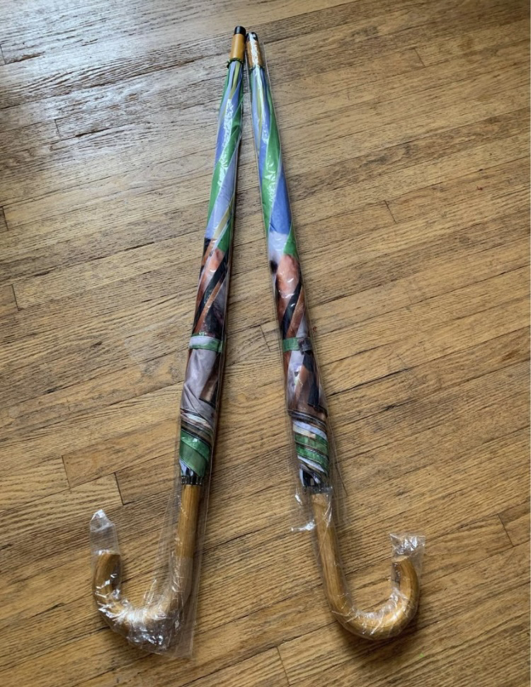 2! Large Beautiful Umbrellas UNUSED Dog theme image indicator(7)