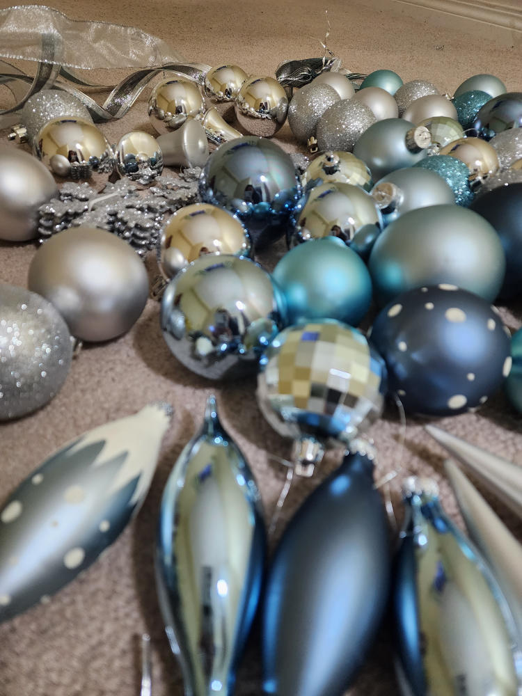 Christmas balls and ornaments