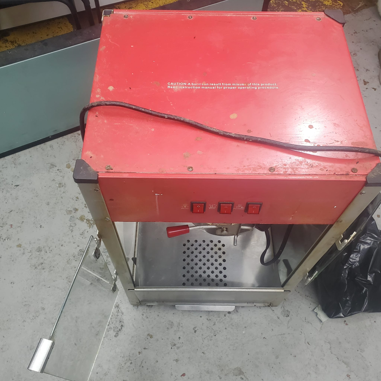 Popcorn machine image indicator(3)