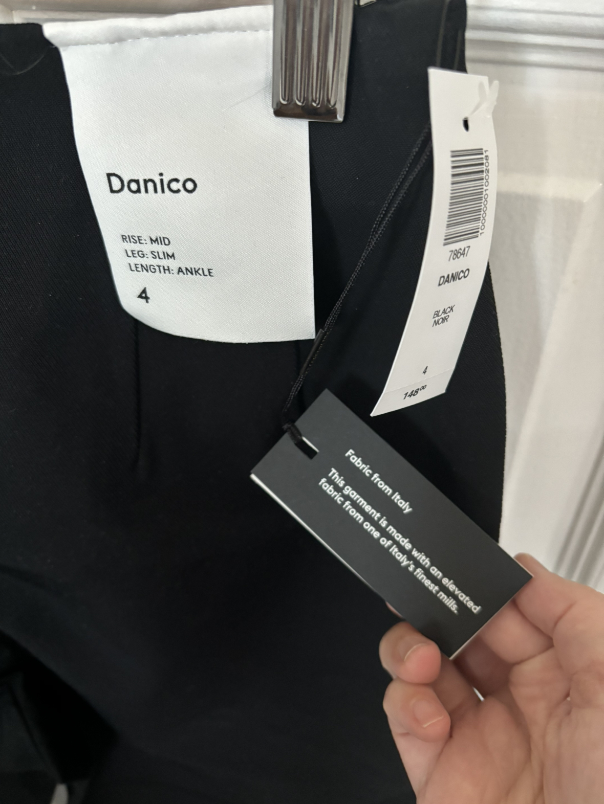 NWT Aritzia black pants