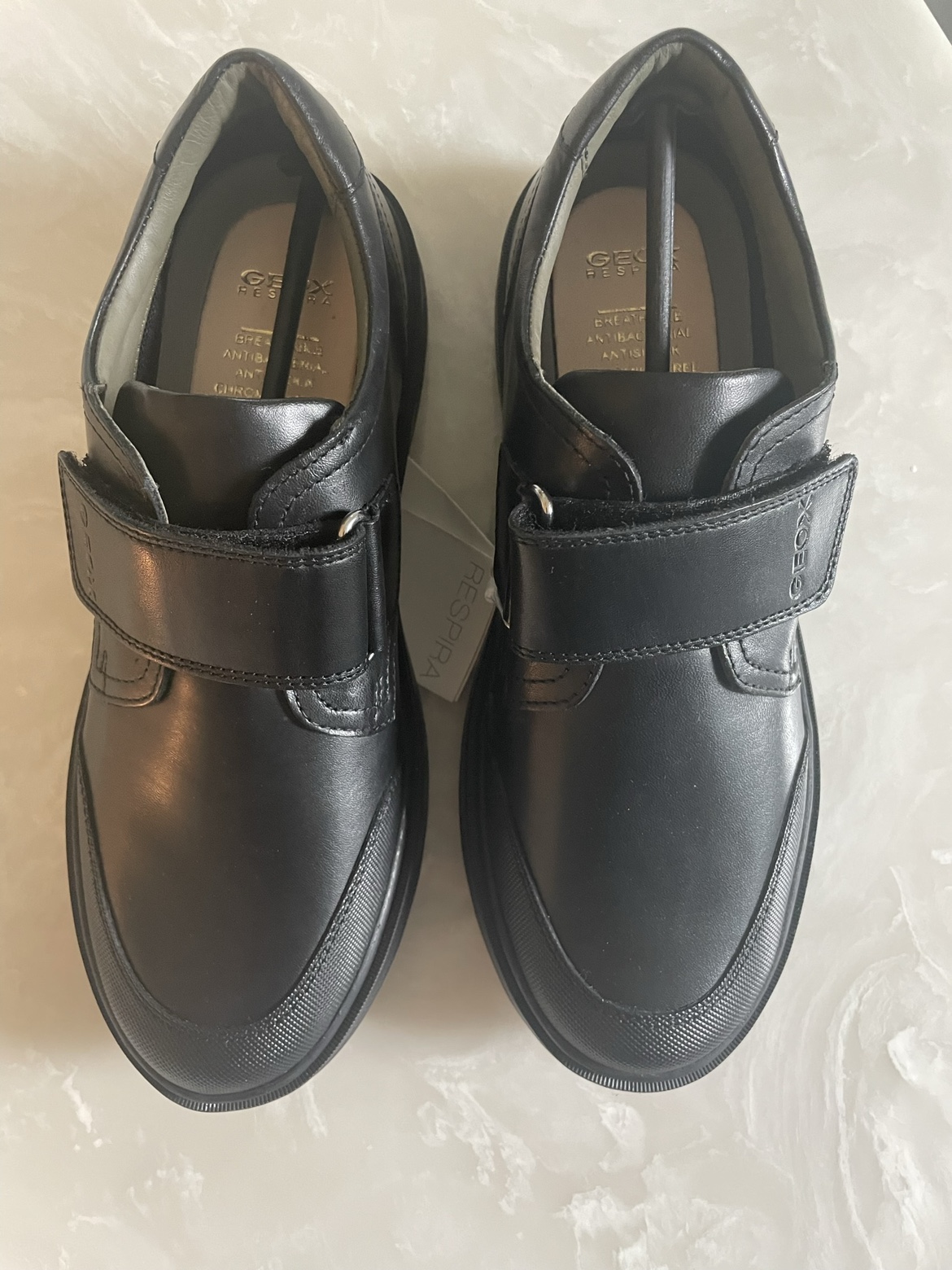 NEW Geox Respira leather shoes size 5 - photo 3