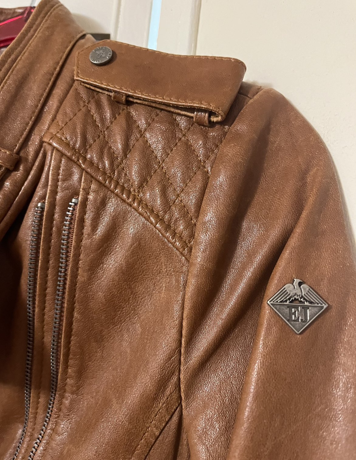 Earl Jean Women’s Genuine Leather Jacket Size M - photo 3