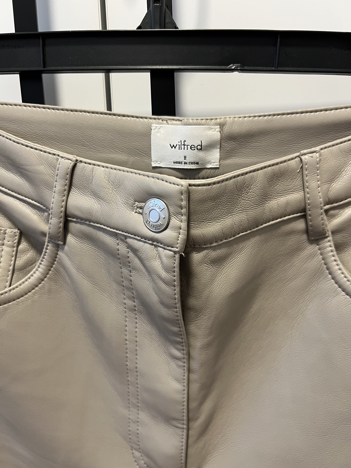 Wilfred Leather Pants (Aritzia) - photo 2