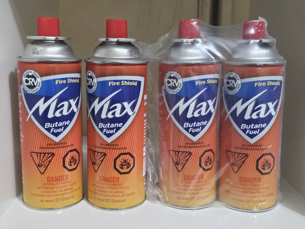 Max 4 Butane Gas Canisters thumbnail