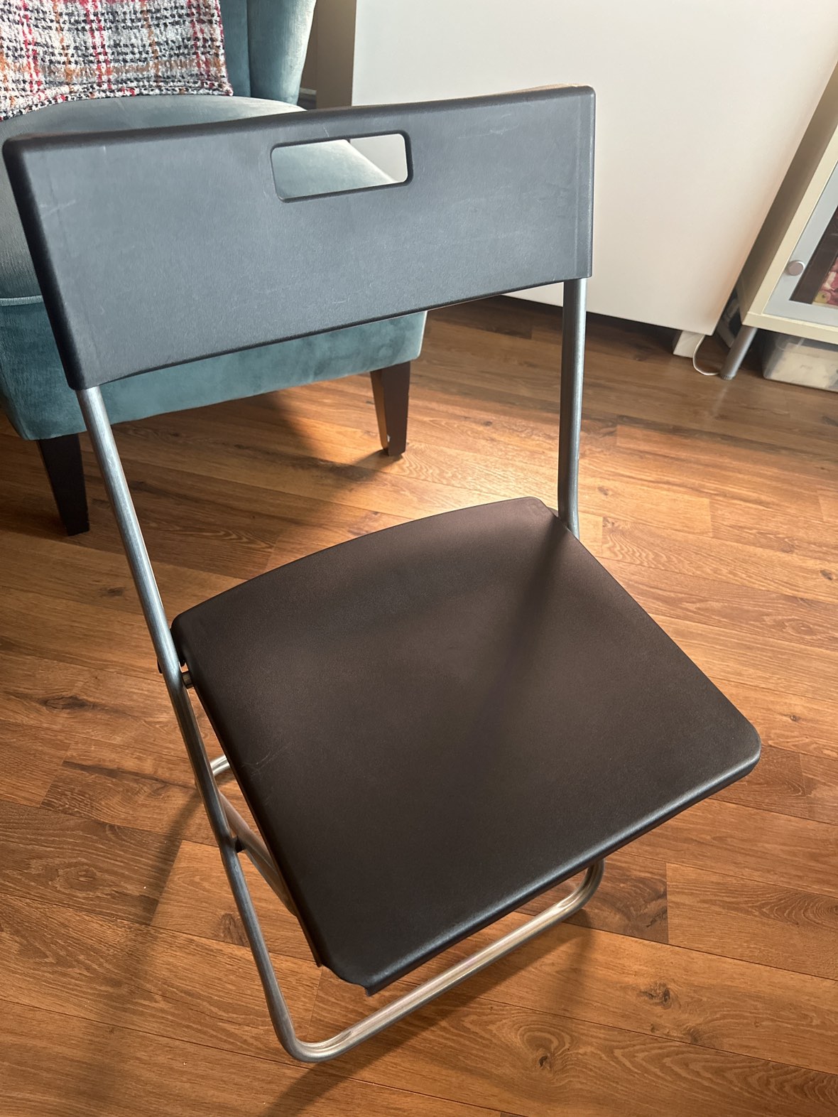 IKEA folding 3 chairs thumbnail