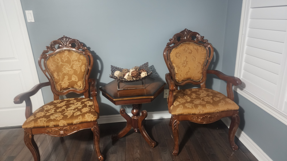 Chairs and table