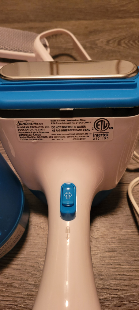 Sunbeam Clothing Steamer - photo 3