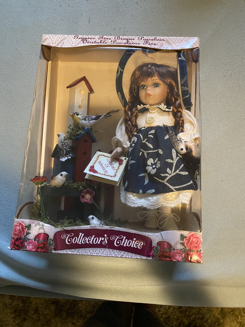 Genuine Fine Ebisque Porcelain Doll