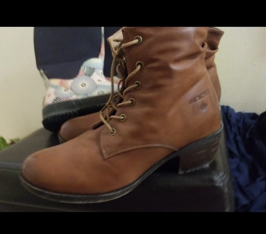 #freecycle Noza Lined/warm  leather Ankle boots thumbnail