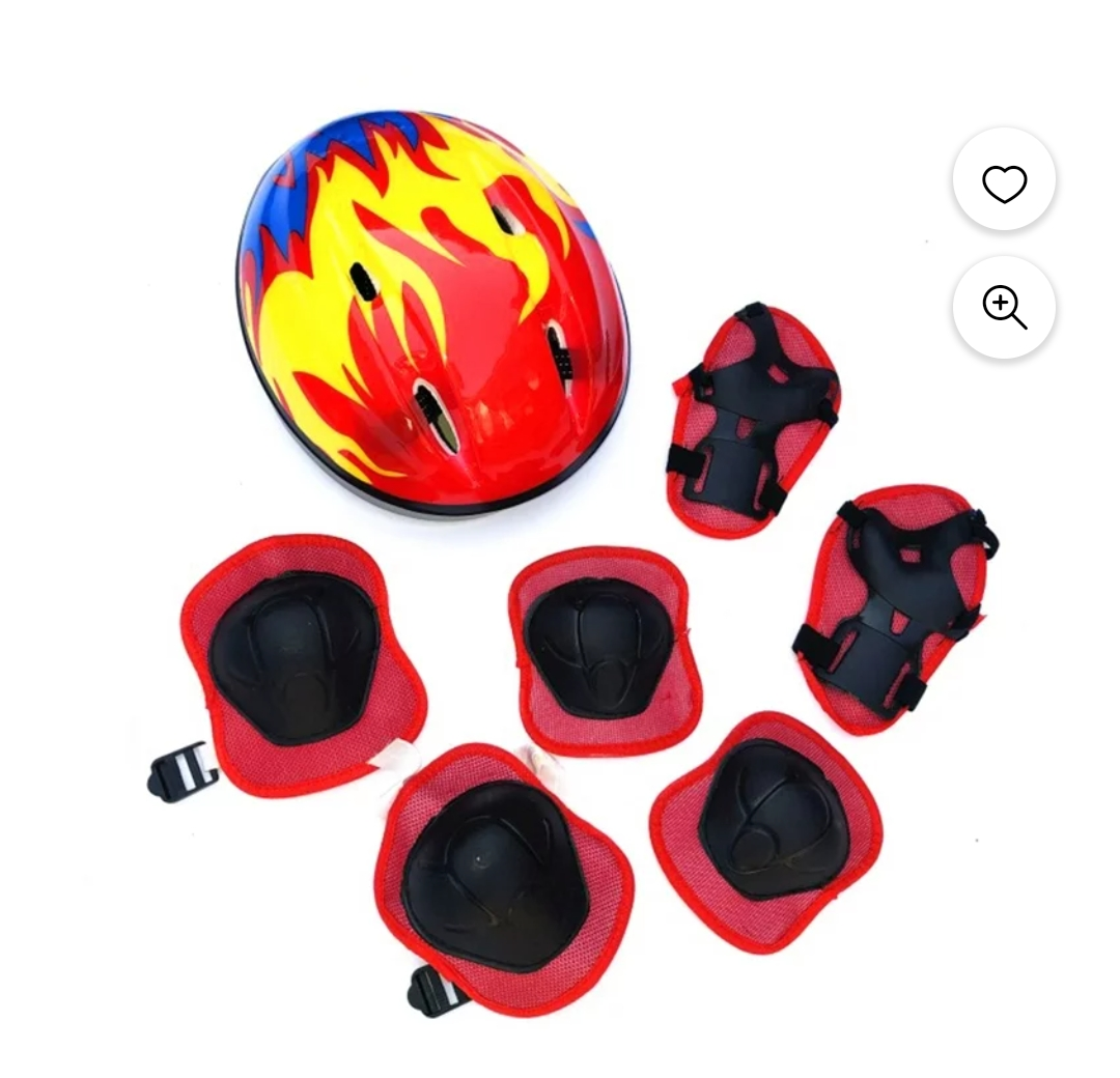 Fancy 7pcs Toddler Bike Set image indicator(3)
