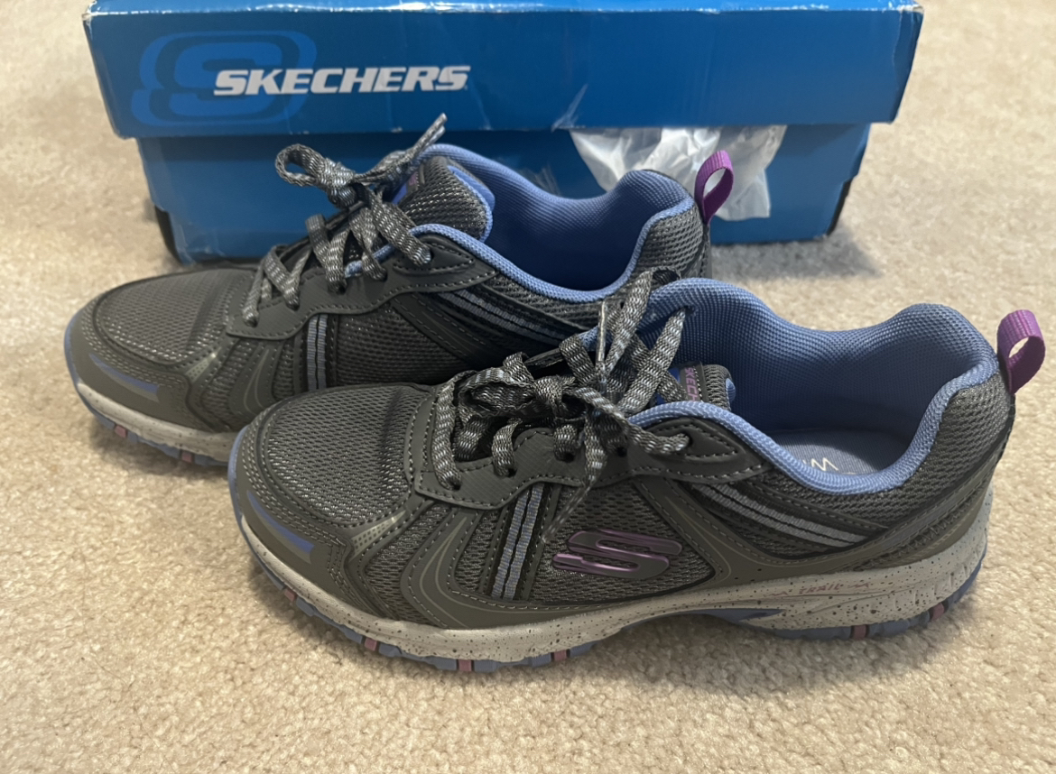 Skechers Women's Hillerest Trail Athletic Shoes sz 6.5 Grey image indicator(2)