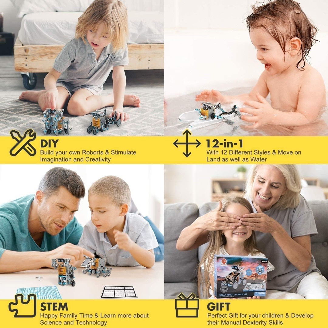 Brand new 190 pics solar robot kit - photo 5