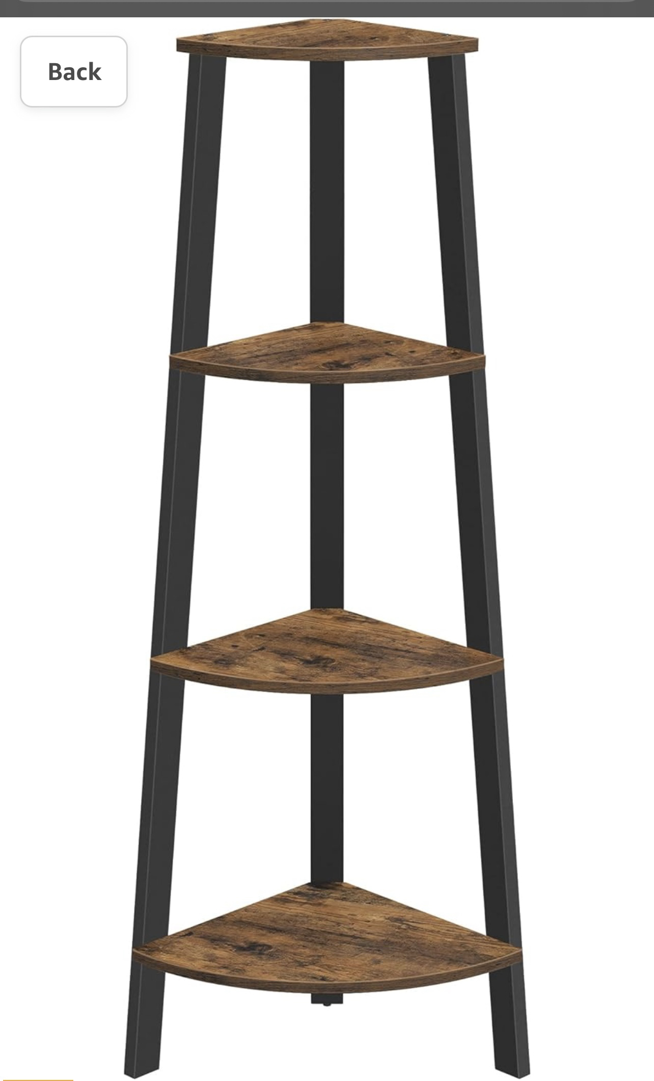 Ladder Shelf, Corner Shelf, Bookcase image indicator(2)