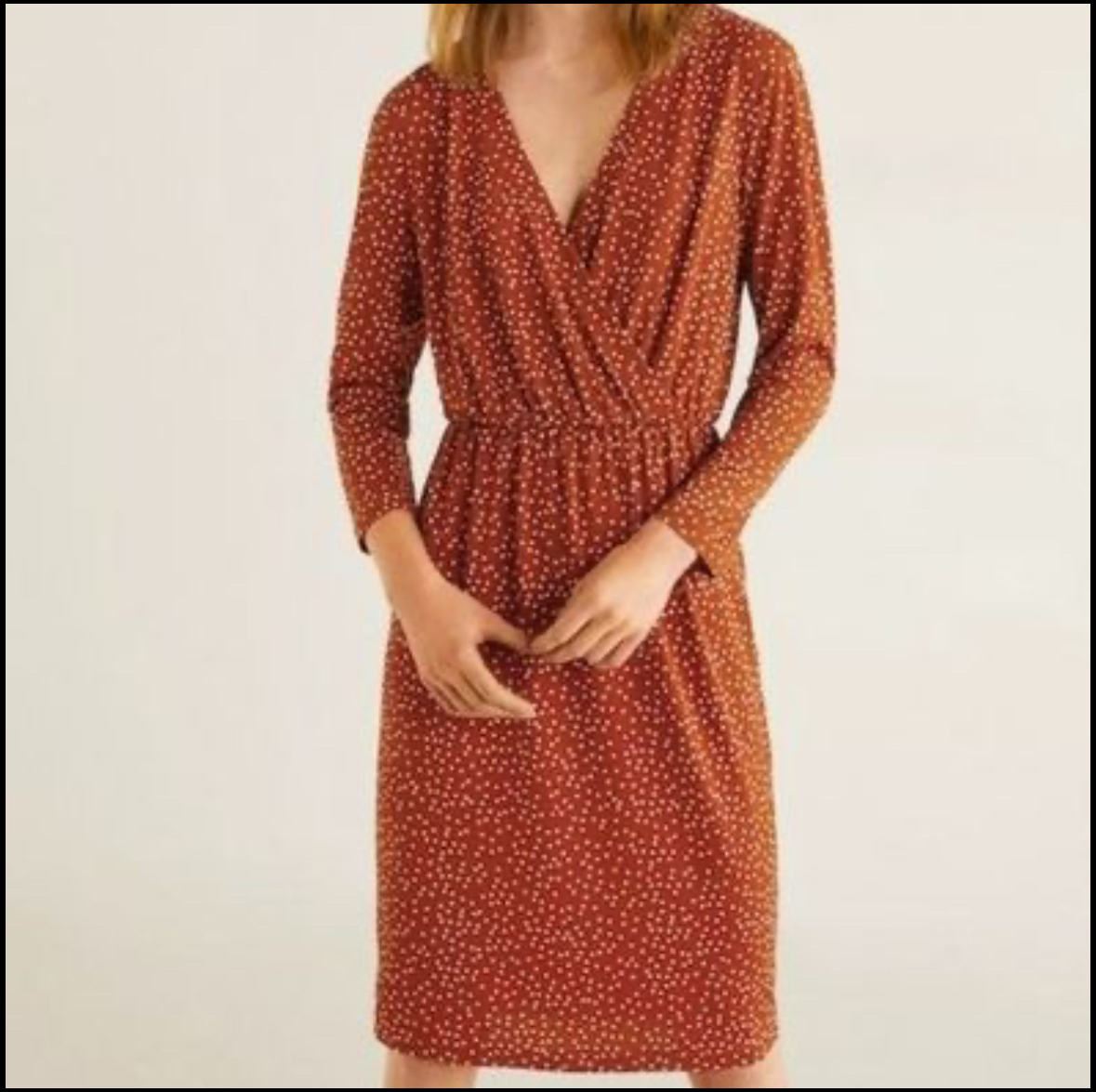 BNWT black and white Mango dress