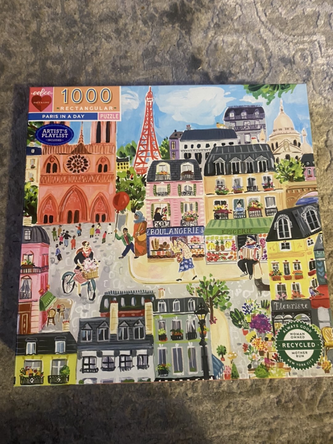 Puzzle- “Paris in a Day” 1000 piece puzzle - Brand New/unopened