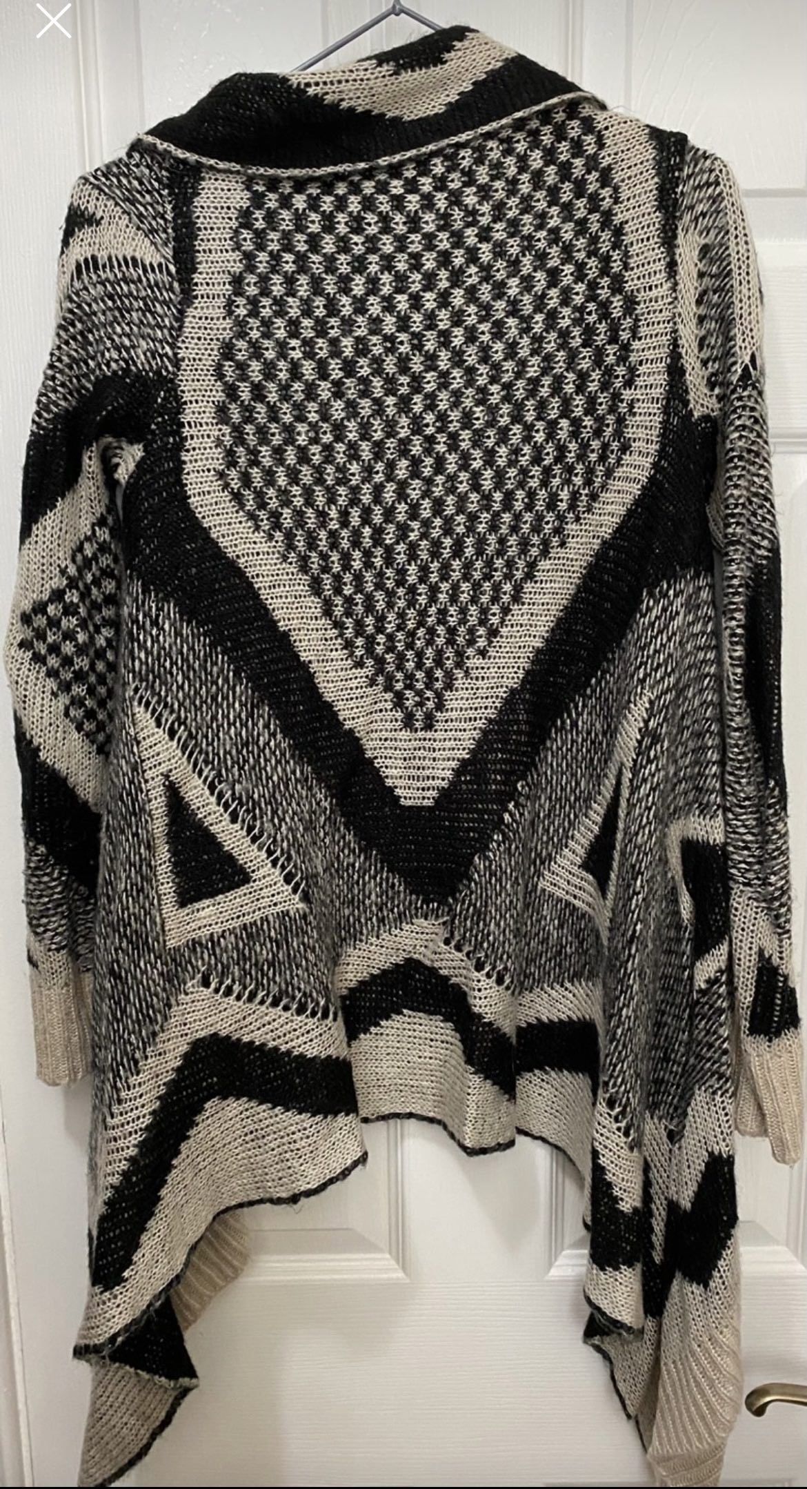 Long sleeves waterfall cardigan size XS - photo 2