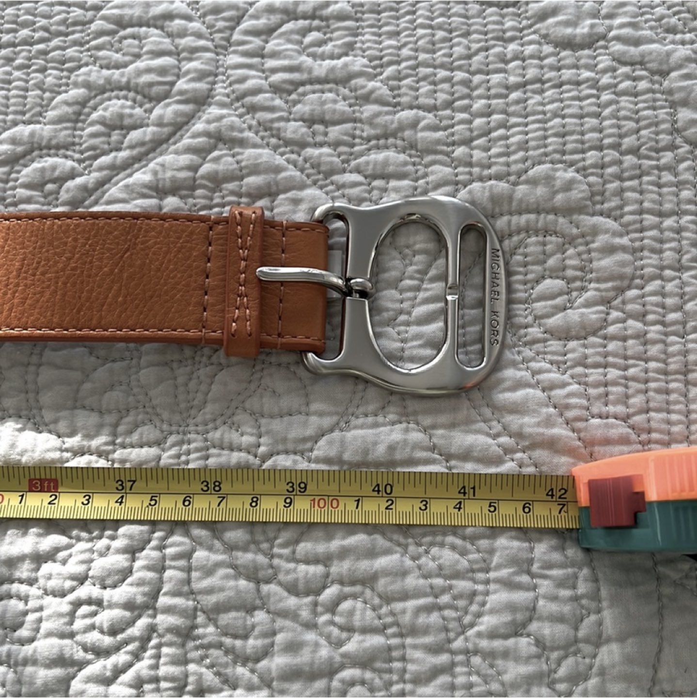 Michael Kors Leather Belt - Size M image indicator(4)