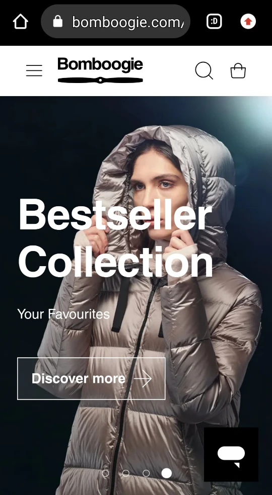 🧥 Italian 100% Real Down Feathers & Fur Women's Coat ⬇️ 55% off! image indicator(10)