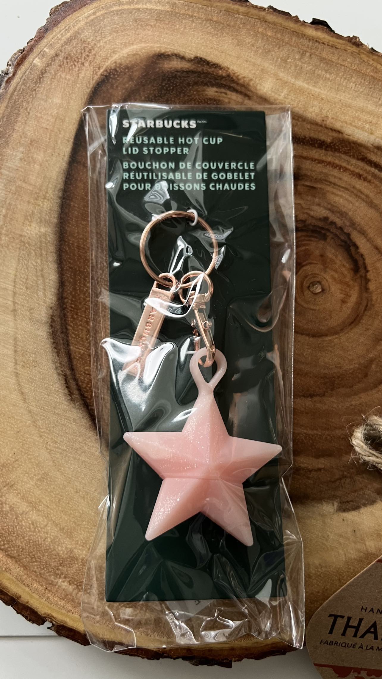 Starbucks hot cup lid stopper holiday collection ❄️ thumbnail