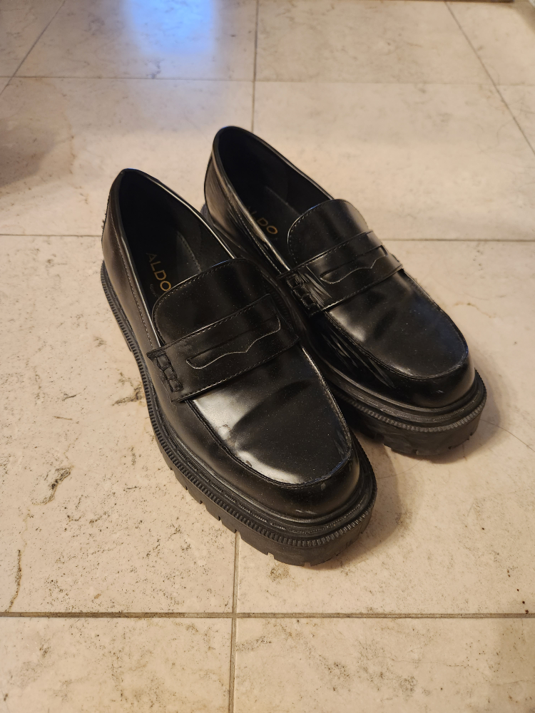 Aldo Platform Loafers 7.5 Women thumbnail