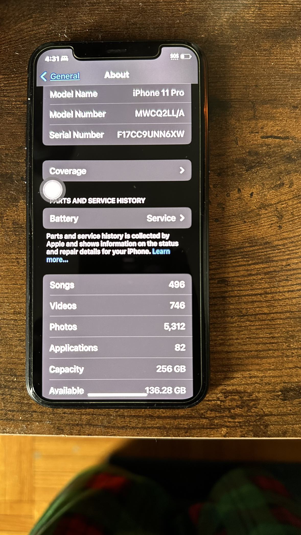 iPhone 11 Pro 256 gb image indicator(2)