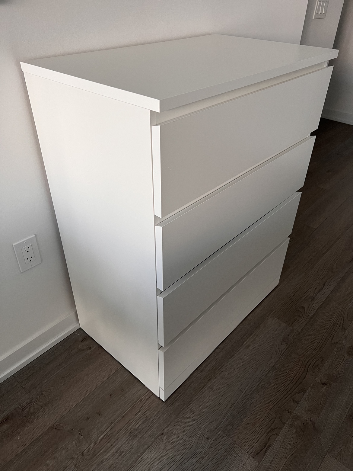IKEA drawer, 4-drawer chest, white - photo 2