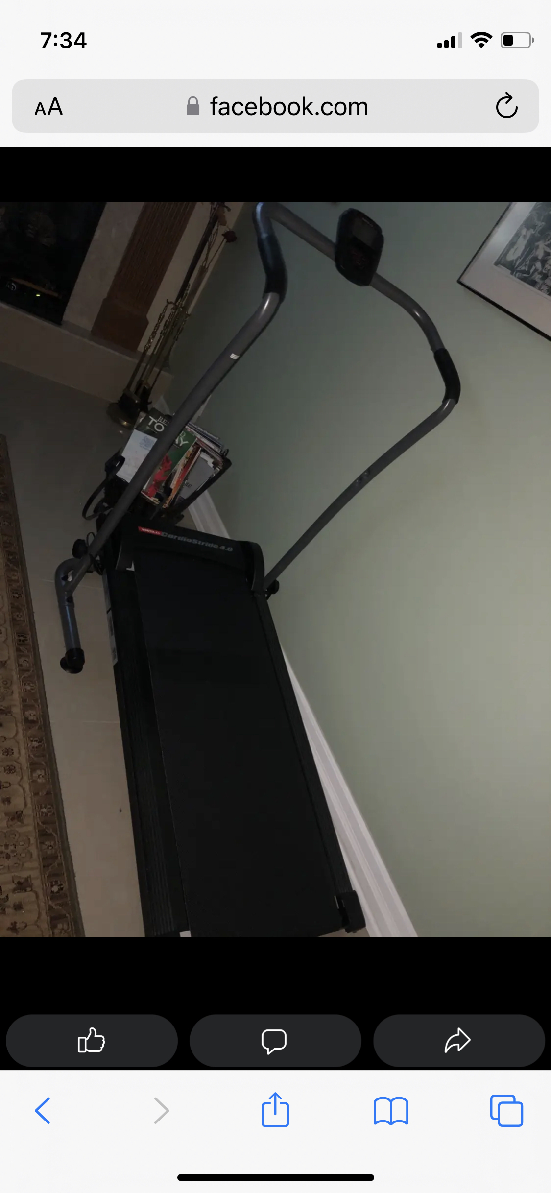 Self walking treadmill image indicator(2)