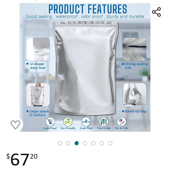 brand New food storage bags image indicator(3)