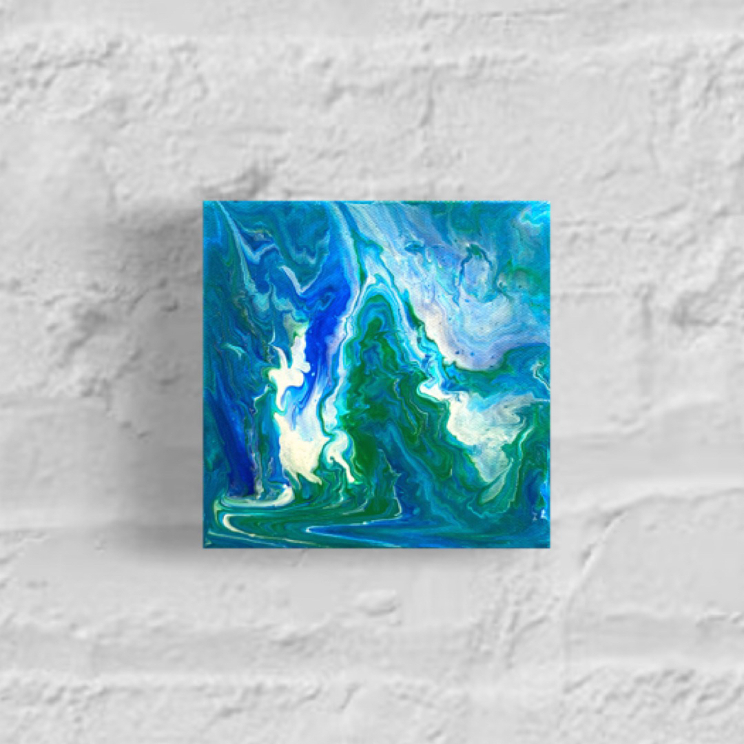 Small fluid painting image indicator(3)
